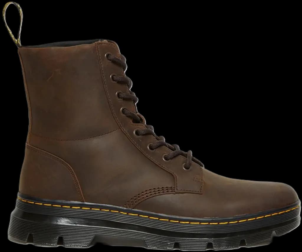 Giày Dr.Martens Combs Crazy Horse Leather 'Brown' 26006207 Giày Dr.Martens Combs Crazy Horse Leather 'Brown' 26006207