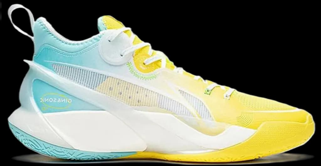 Giày Lining Sonic 10 Mid 'Yellow Pure Blue' ABAS069-8H Giày Lining Sonic 10 Mid 'Yellow Pure Blue' ABAS069-8H