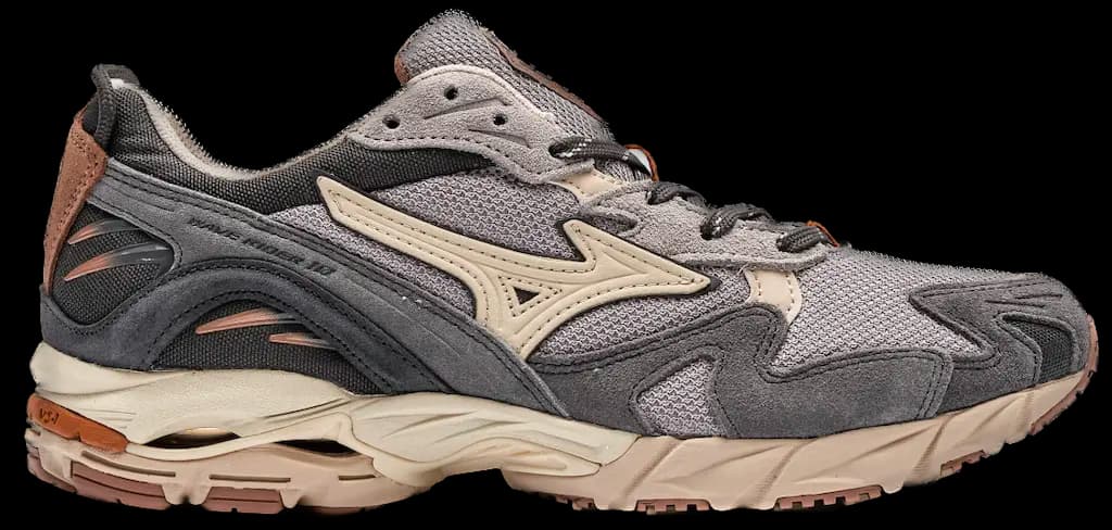 Giày Mizuno Wave Rider 10 'Grey Pumpkin Spice' D1GA226601 Giày Mizuno Wave Rider 10 'Grey Pumpkin Spice' D1GA226601