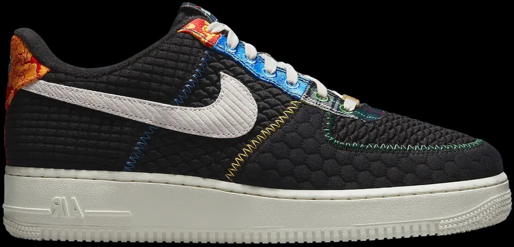 Giày Nike Air Force 1 Low 'Black Multi-Color' DZ4855-001 Giày Nike Air Force 1 Low 'Black Multi-Color' DZ4855-001