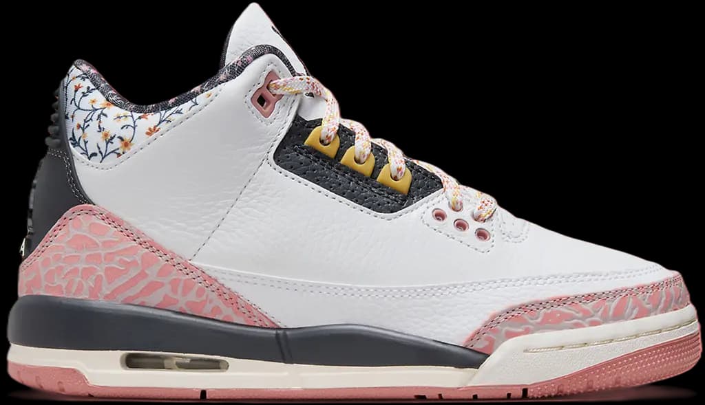 Giày Nike Air Jordan 3 GS 'Red Stardust' 441140-100 Giày Nike Air Jordan 3 GS 'Red Stardust' 441140-100