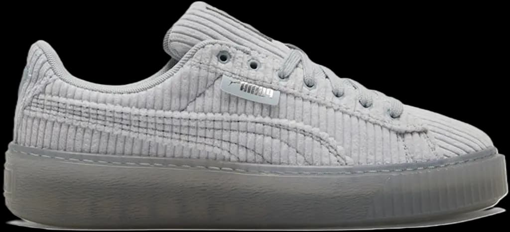 Giày Puma Basket Platform 'Lightweight Grey' 384232‑02 Giày Puma Basket Platform 'Lightweight Grey' 384232‑02
