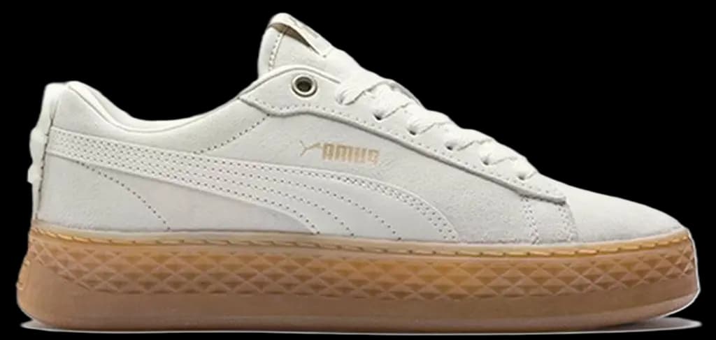 Giày Puma Smash Platform Frill 'White Gold' 366928-04 Giày Puma Smash Platform Frill 'White Gold' 366928-04