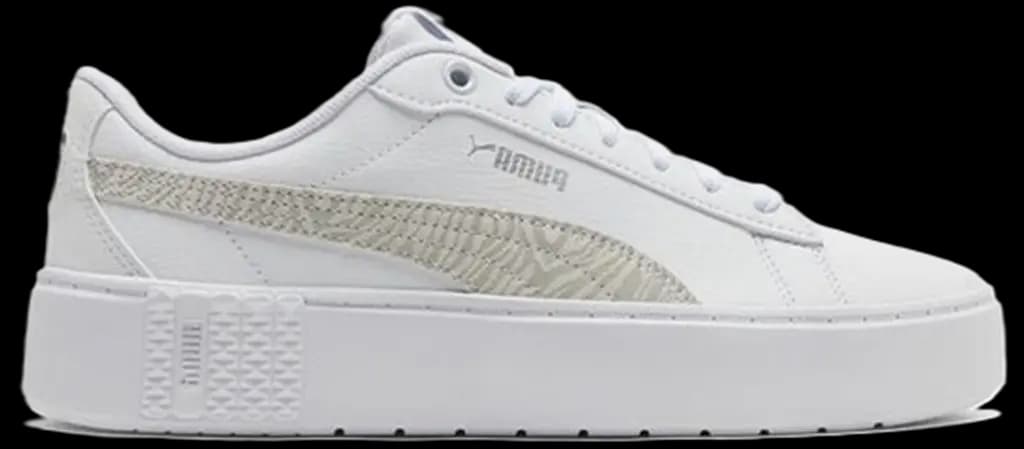 Giày Puma Smash V2 Tiger Platform 'White' 383877-02 Giày Puma Smash V2 Tiger Platform 'White' 383877-02