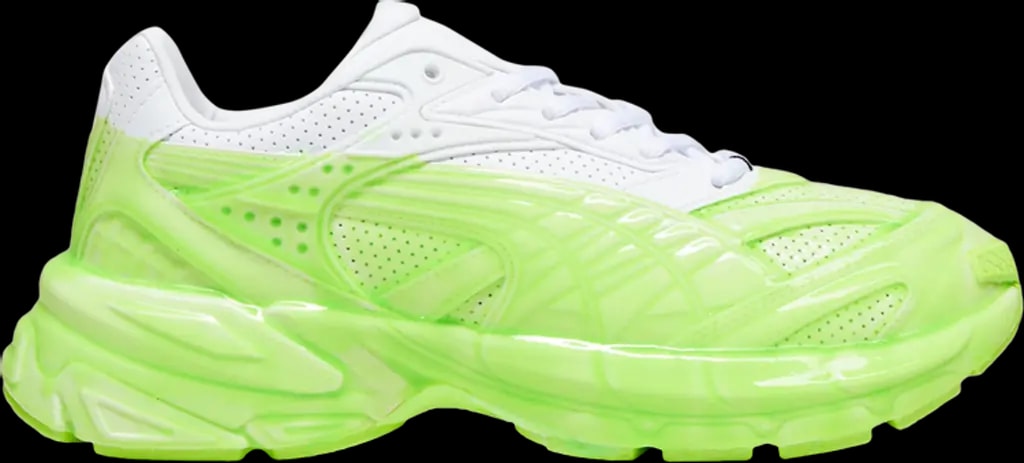 Giày Puma Velophasis Slime 'Green White' 393754-01 — kich-thuoc: 40.5 Giày Puma Velophasis Slime 'Green White' 393754-01 — kich-thuoc: 40.5