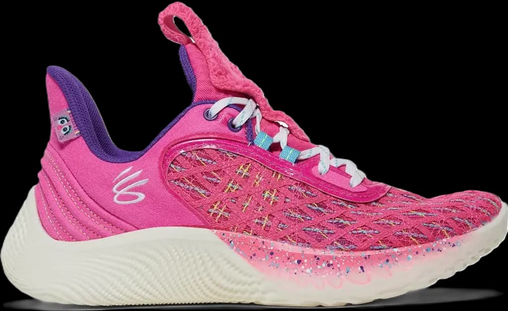 Giày Under Armour Curry 9 Flow x Sesame Street 'Abby Cadabby' 3024249-605 Giày Under Armour Curry 9 Flow x Sesame Street 'Abby Cadabby' 3024249-605