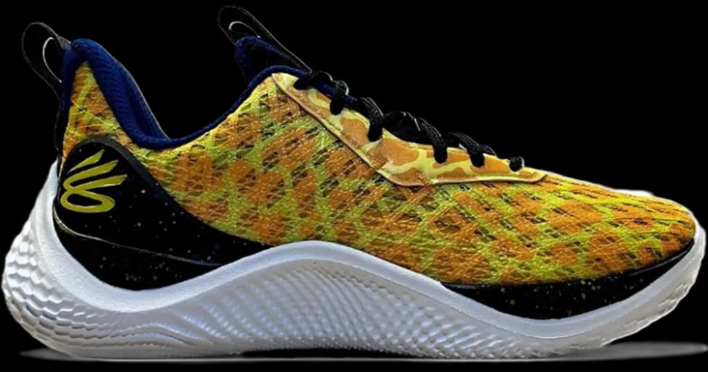 Giày Under Armour Curry Flow 10 GS 'Double Bang' 3026294-701 Giày Under Armour Curry Flow 10 GS 'Double Bang' 3026294-701