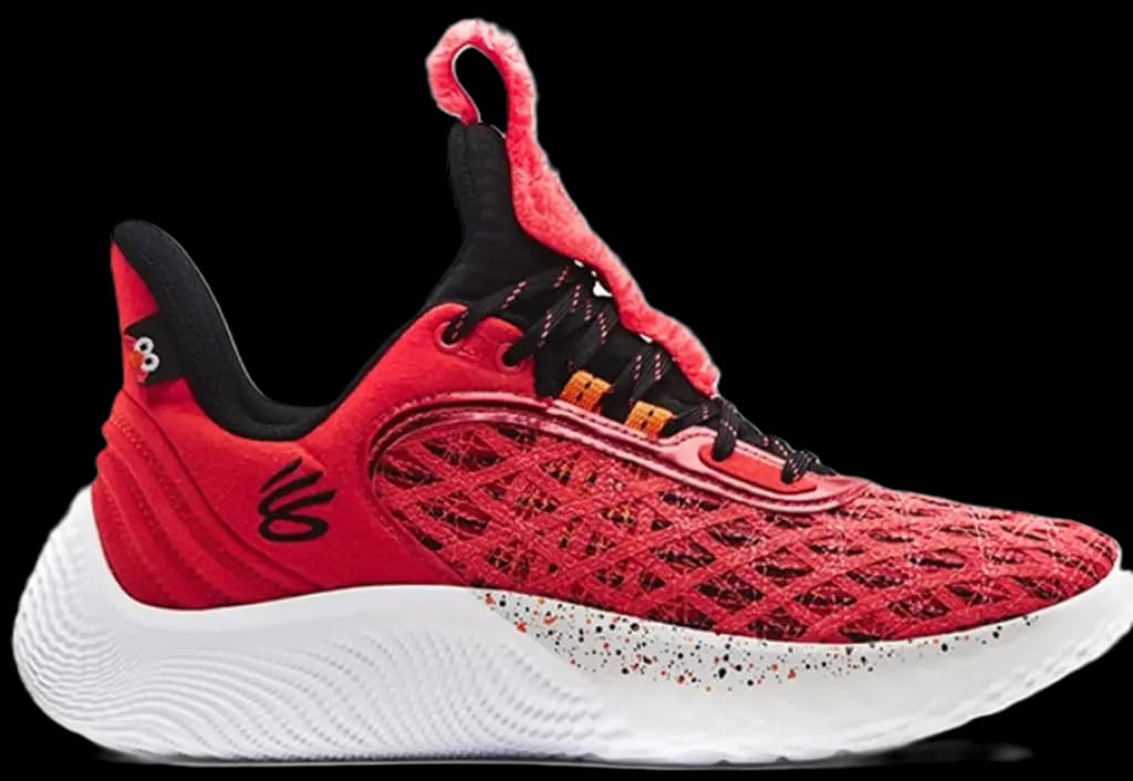 Giày Under Armour Curry Flow 9 'Sesame Street Elmo' 3024249-603 Giày Under Armour Curry Flow 9 'Sesame Street Elmo' 3024249-603