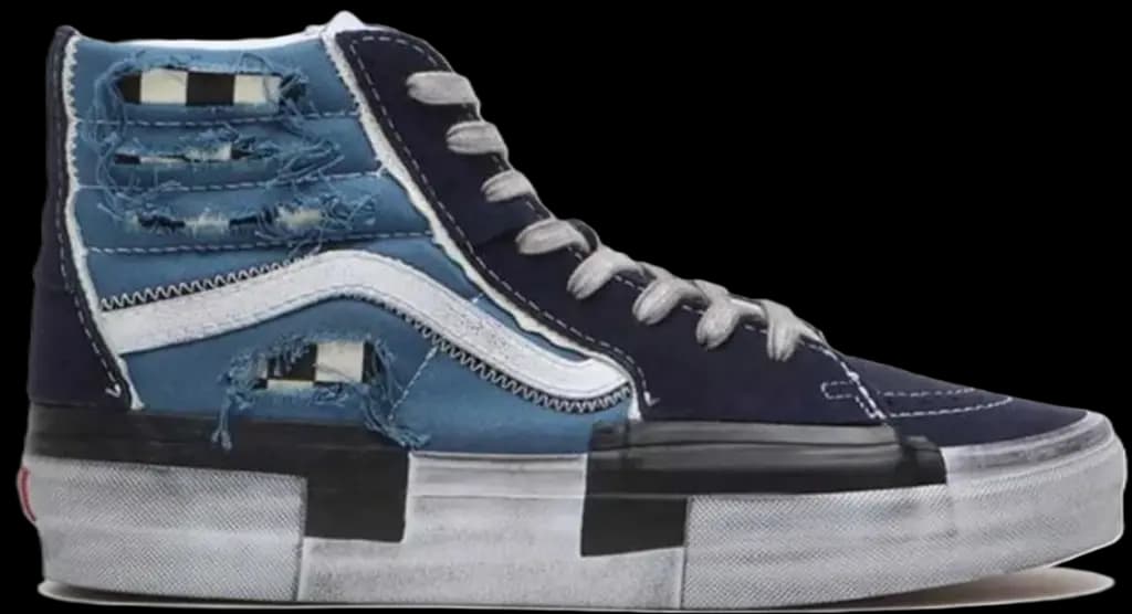 Giày Vans SK8‑HI Reconstruct 'Blue Black' VN0005UKNGJ Giày Vans SK8‑HI Reconstruct 'Blue Black' VN0005UKNGJ