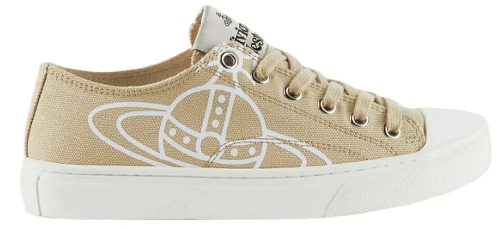 Giày Vivienne Westwood Plimsoll Low 'Sand' 75020005WW0004C403 Giày Vivienne Westwood Plimsoll Low 'Sand' 75020005WW0004C403