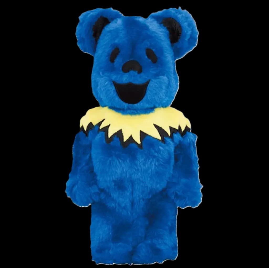 Mô Hình Bearbrick x Grateful Dead Costume Ver. 'Bear Blue' Mô Hình Bearbrick x Grateful Dead Costume Ver. 'Bear Blue'