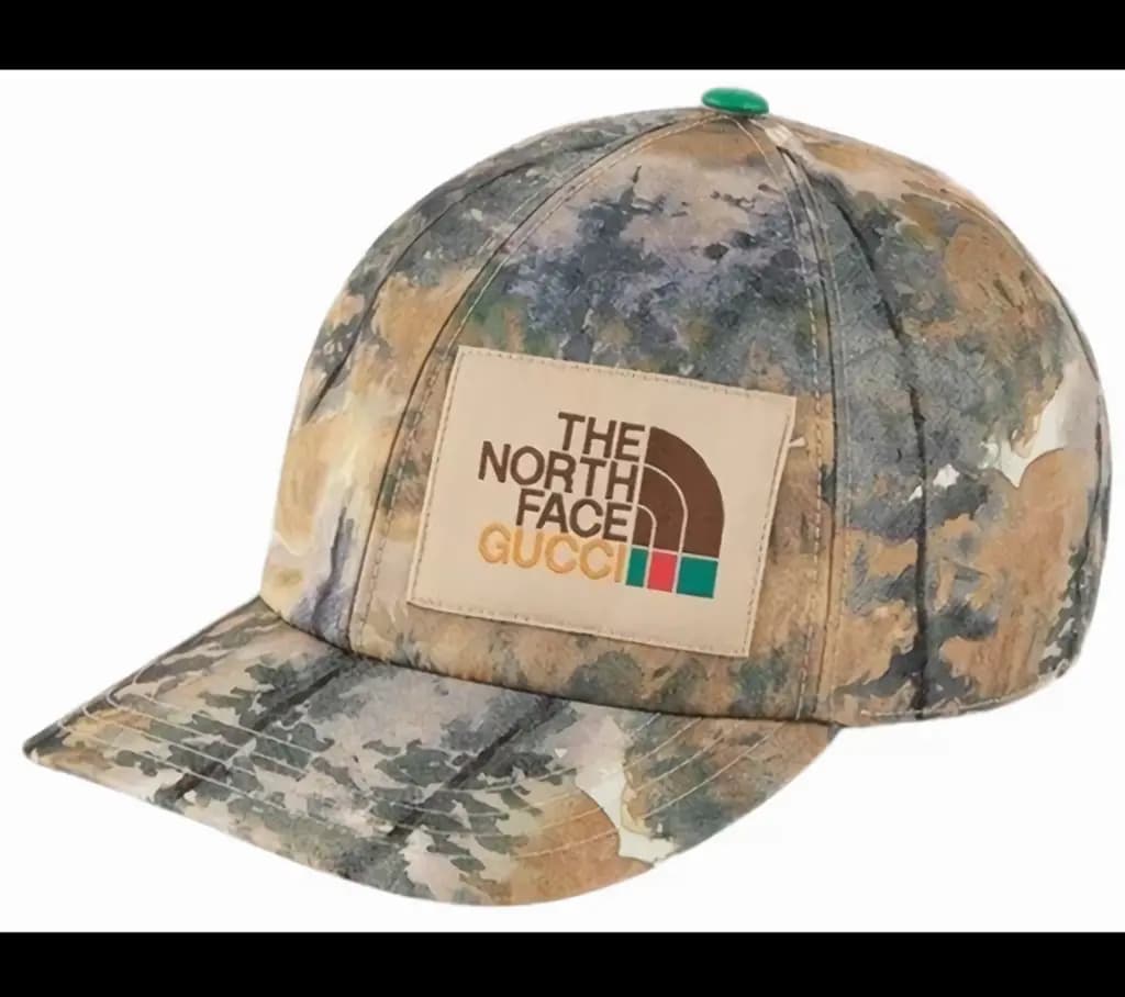 Mũ Gucci x The North Face Baseball 'Multi' 672157-4HAJS-3165 Mũ Gucci x The North Face Baseball 'Multi' 672157-4HAJS-3165