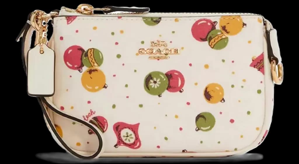 Túi Coach Nolita 15 Wristlet With Ornament Print 'Chalk Multi' C7404-IMCAH Túi Coach Nolita 15 Wristlet With Ornament Print 'Chalk Multi' C7404-IMCAH