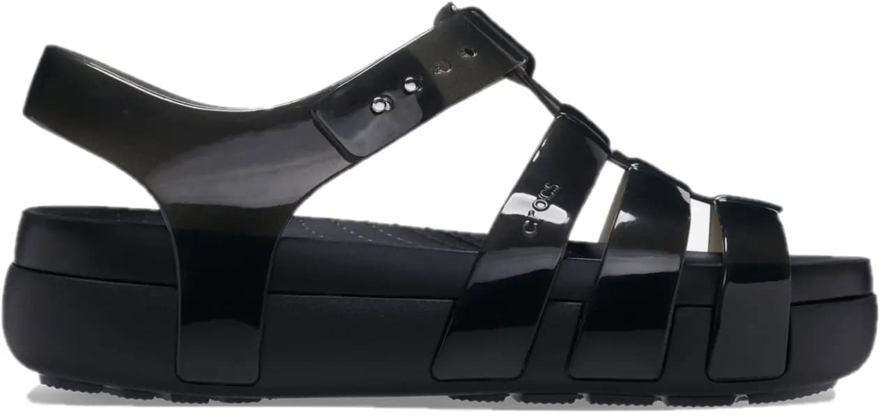 Dép Crocs Splash Glossy Fisherman 'Black' 209267-001 Dép Crocs Splash Glossy Fisherman 'Black' 209267-001