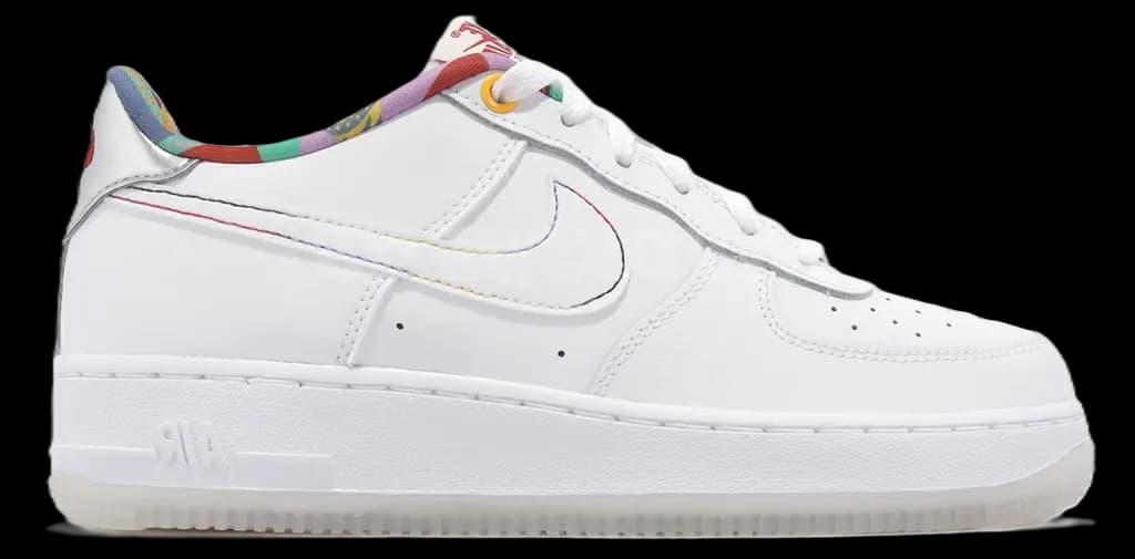 Giày Nike Air Force 1 Low GS 'White Multi' FN8912-111 Giày Nike Air Force 1 Low GS 'White Multi' FN8912-111