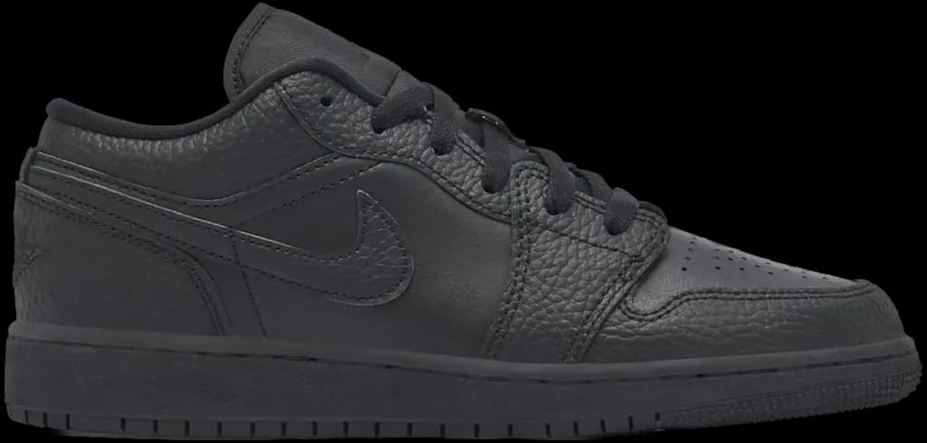 Giày Nike Air Jordan 1 Low 'Triple Black' 553560-091 Giày Nike Air Jordan 1 Low 'Triple Black' 553560-091