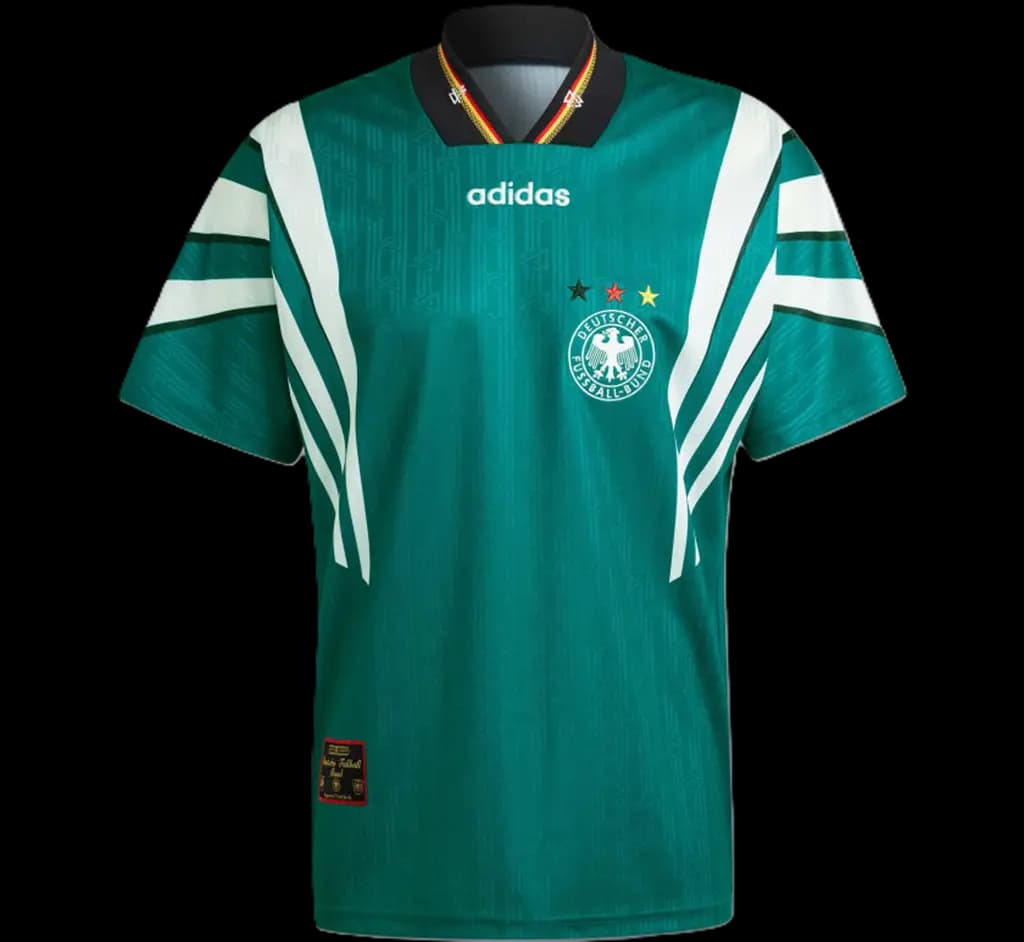 Áo Adidas Germany 1996 Away Jersey 'Big Sur' IT7751 Áo Adidas Germany 1996 Away Jersey 'Big Sur' IT7751