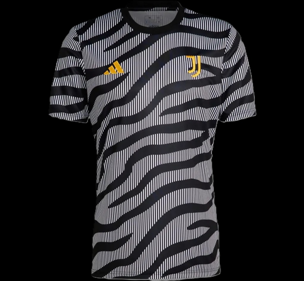 Áo Adidas Juventus Pre-Match Jersey 'Black White' HZ5033 — kich-thuoc: L Áo Adidas Juventus Pre-Match Jersey 'Black White' HZ5033 — kich-thuoc: L