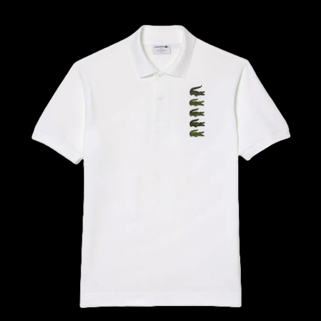 Áo Lacoste Classic Fit Croc Badge Piqué 'White' PH3474-001 — kich-thuoc: S Áo Lacoste Classic Fit Croc Badge Piqué 'White' PH3474-001 — kich-thuoc: S