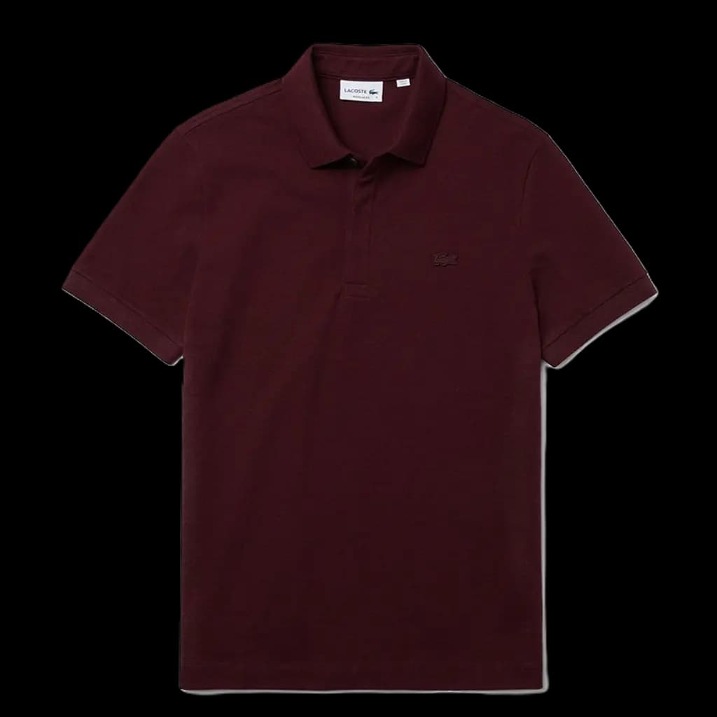 Áo Lacoste Paris Polo Shirt Regular Fit 'Dark Red' PH5522-SXL Áo Lacoste Paris Polo Shirt Regular Fit 'Dark Red' PH5522-SXL