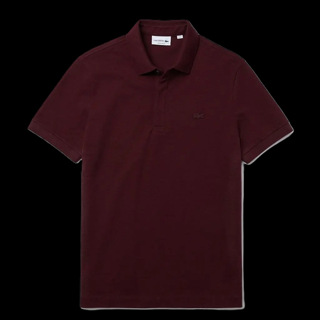 Áo Lacoste Paris Polo Shirt Regular Fit 'Dark Red' PH5522-SXL — kich-thuoc: M Áo Lacoste Paris Polo Shirt Regular Fit 'Dark Red' PH5522-SXL — kich-thuoc: M