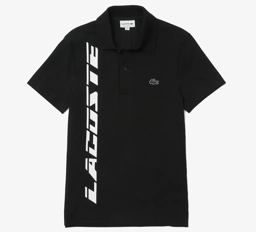 Áo Lacoste Regular Fit Branded Piqué 'Black' PH9643-031 Áo Lacoste Regular Fit Branded Piqué 'Black' PH9643-031