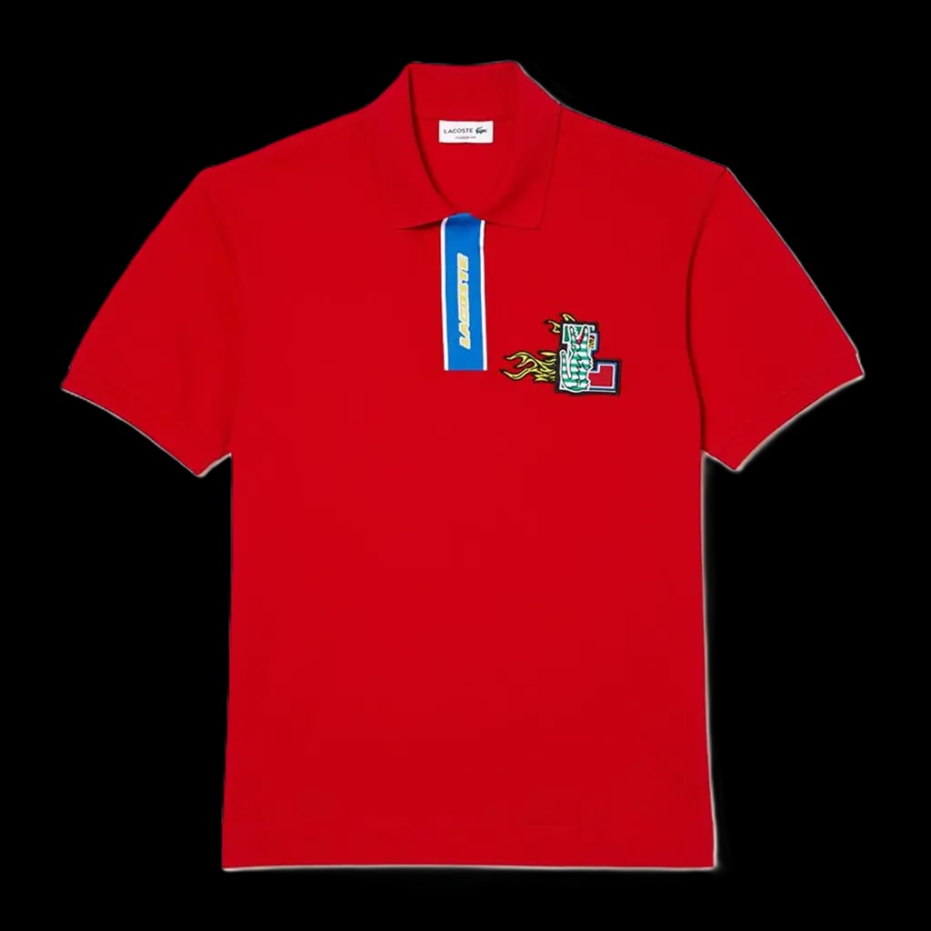 Áo Lacoste Regular Fit Cotton Polo Shirt 'Red' PH1465-240 — kich-thuoc: L Áo Lacoste Regular Fit Cotton Polo Shirt 'Red' PH1465-240 — kich-thuoc: L
