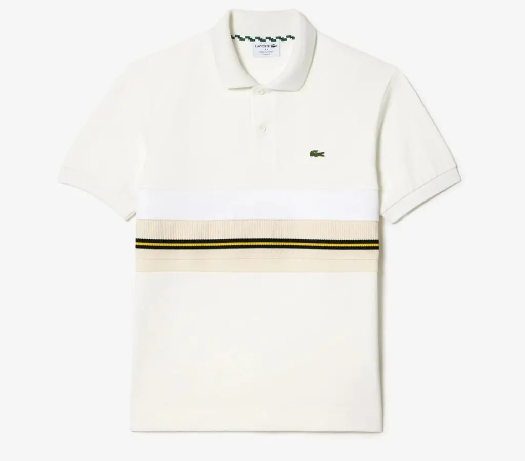 Áo Lacoste Striped 'Pattern Color Mixed White' PH1132-70V — kich-thuoc: L Áo Lacoste Striped 'Pattern Color Mixed White' PH1132-70V — kich-thuoc: L