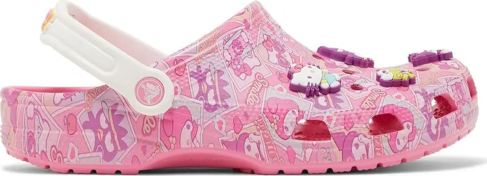 Dép Crocs Classic Clog x Hello Kitty 'Hello Kitty' 208527-680 Dép Crocs Classic Clog x Hello Kitty 'Hello Kitty' 208527-680
