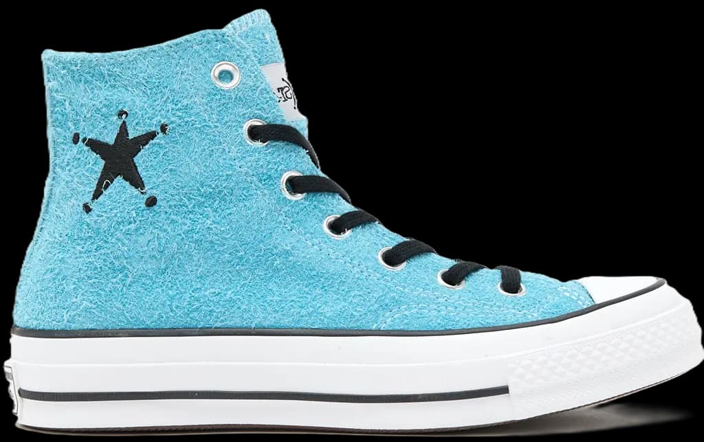 Giày Converse Chuck Taylor All Star 70 Hi 'Stussy Sky Blue' A07663C Giày Converse Chuck Taylor All Star 70 Hi 'Stussy Sky Blue' A07663C