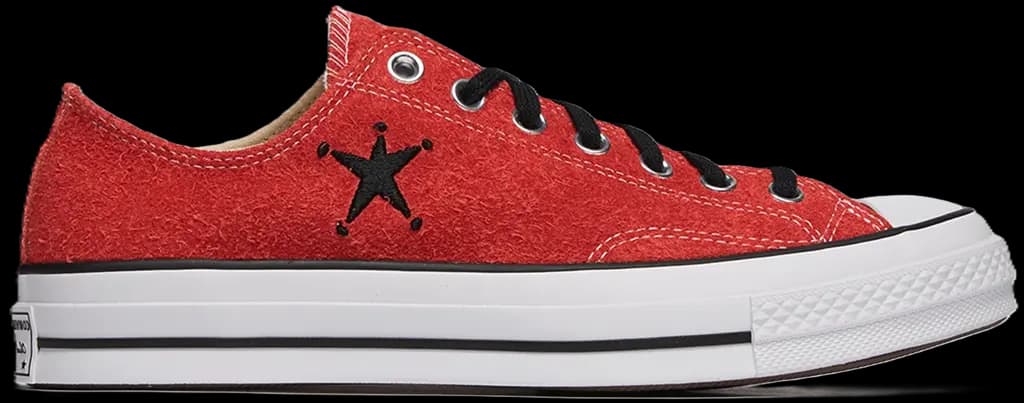 Giày Converse Chuck Taylor All Star 70 'Stussy Poppy Red' A07664C Giày Converse Chuck Taylor All Star 70 'Stussy Poppy Red' A07664C