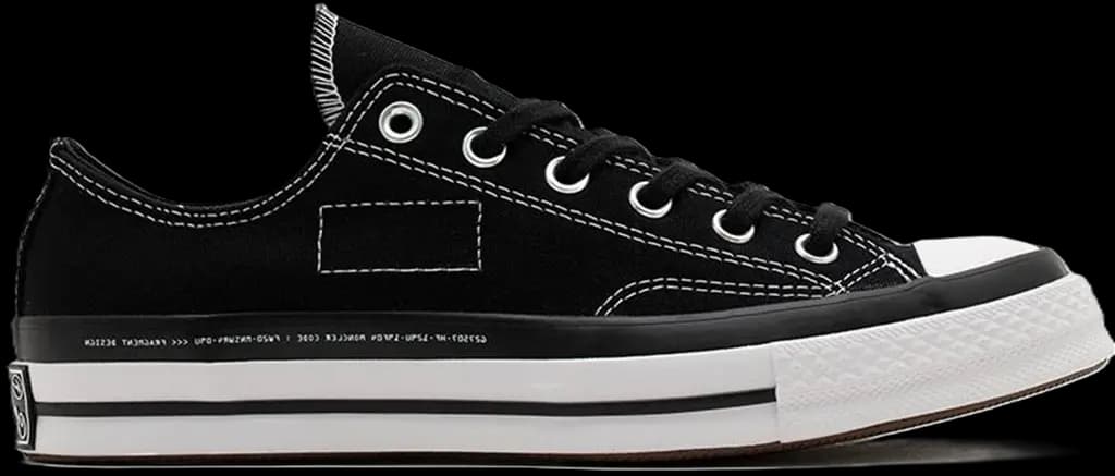 Giày Converse Fragment Chuck 70 Low x Moncler 'Black' 169069C Giày Converse Fragment Chuck 70 Low x Moncler 'Black' 169069C