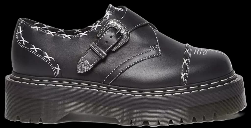 Giày Dr.Martens Monk Gothic Americana 'Black' 34131001 Giày Dr.Martens Monk Gothic Americana 'Black' 34131001