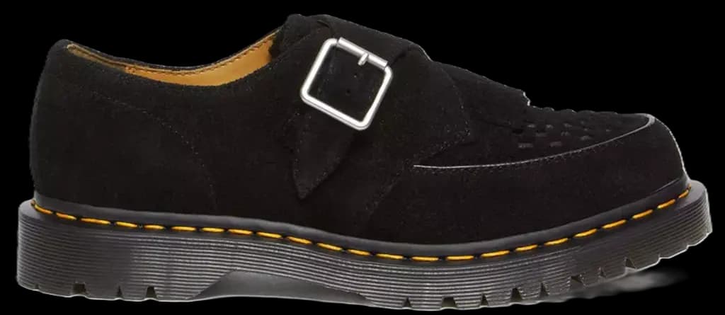 Giày Dr.Martens Ramsey Suede Kiltie Buckle 'Black' 31501001 Giày Dr.Martens Ramsey Suede Kiltie Buckle 'Black' 31501001