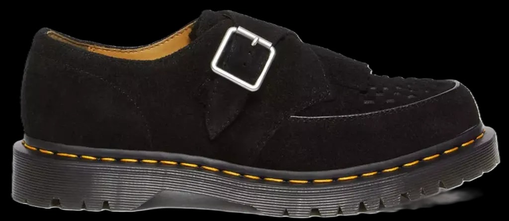 Giày Dr.Martens Ramsey Suede Kiltie Buckle 'Black' 31501001 — kich-thuoc: 36 Giày Dr.Martens Ramsey Suede Kiltie Buckle 'Black' 31501001 — kich-thuoc: 36