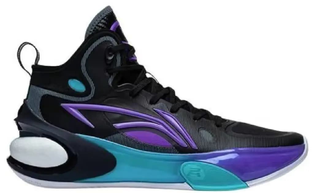 Giày Lining Yushuai 17 High Premium Boom 'Black Purple' ABAT043-9 Giày Lining Yushuai 17 High Premium Boom 'Black Purple' ABAT043-9