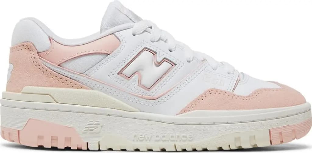 Giày New Balance 550 Big Kid 'Pink Sand White' GSB550CD Giày New Balance 550 Big Kid 'Pink Sand White' GSB550CD