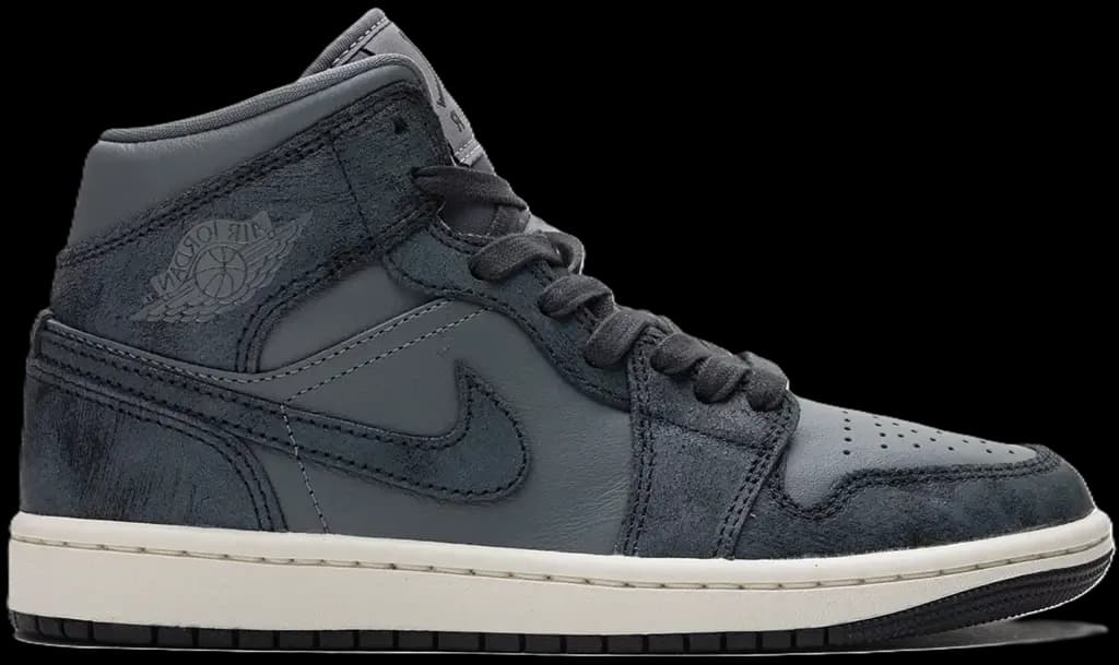 Giày Nike Air Jordan 1 Mid ‘Distressed Smoke Grey’ FJ3448-001 Giày Nike Air Jordan 1 Mid ‘Distressed Smoke Grey’ FJ3448-001