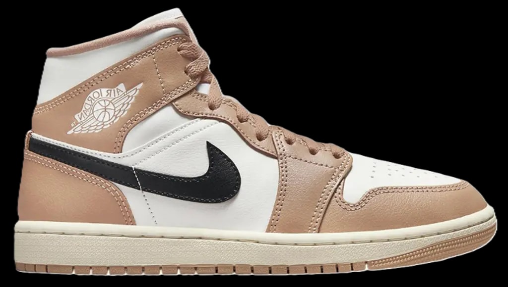 Giày Nike Air Jordan 1 Mid 'Desert' BQ6472‑103 — kich-thuoc: 36 Giày Nike Air Jordan 1 Mid 'Desert' BQ6472‑103 — kich-thuoc: 36