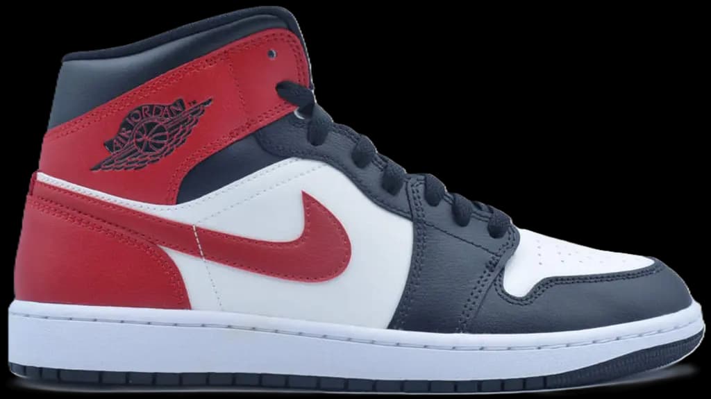 Giày Nike Air Jordan 1 Mid 'Gym Red Off Noir' BQ6472-160 Giày Nike Air Jordan 1 Mid 'Gym Red Off Noir' BQ6472-160
