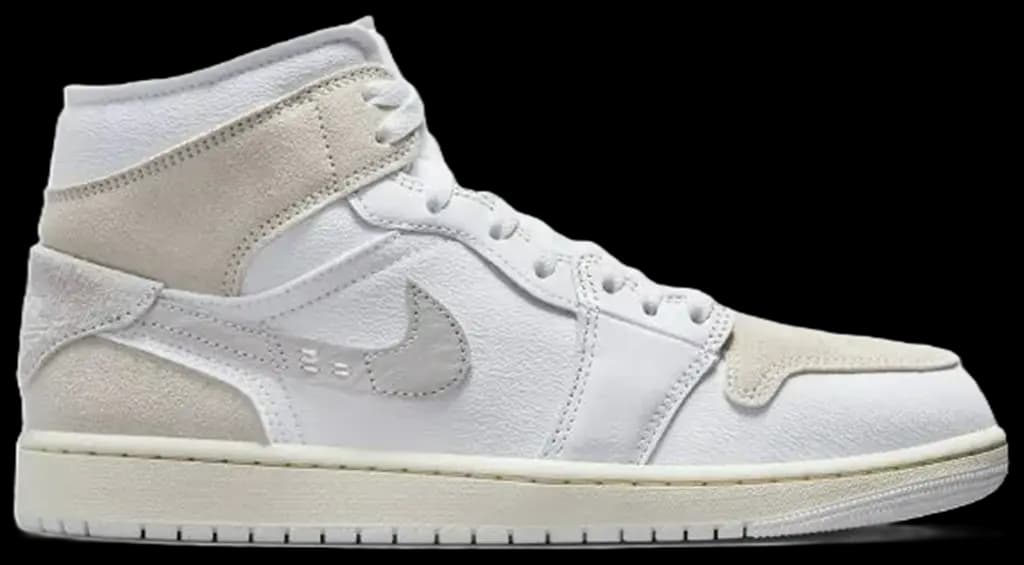 Giày Nike Air Jordan 1 Mid SE Craft ‘White Sail’ DM9652-120 Giày Nike Air Jordan 1 Mid SE Craft ‘White Sail’ DM9652-120