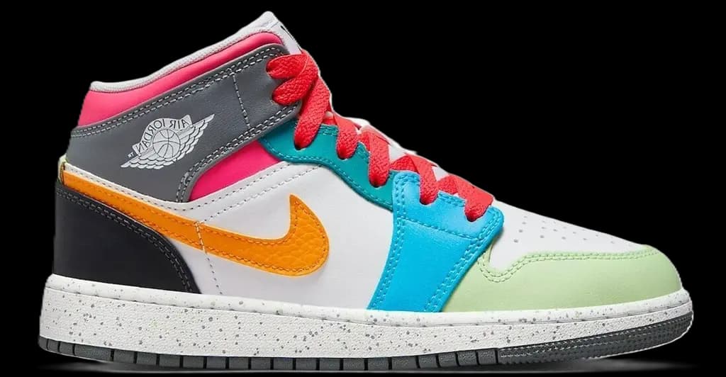 Giày Nike Air Jordan 1 Mid SE 'Multi' FN1190-100 Giày Nike Air Jordan 1 Mid SE 'Multi' FN1190-100