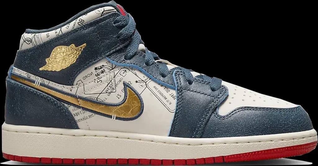 Giày Nike Air Jordan 1 Mid SE 'Take Flight' FN1353-400 Giày Nike Air Jordan 1 Mid SE 'Take Flight' FN1353-400