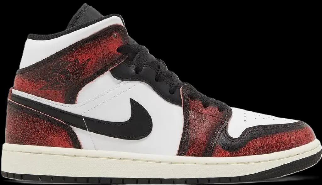 Giày Nike Air Jordan 1 Mid 'Wear-Away Chicago' FB0568-006 Giày Nike Air Jordan 1 Mid 'Wear-Away Chicago' FB0568-006