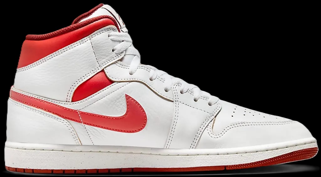 Giày Nike Air Jordan 1 Mid 'White Dune Red' FJ3458-160 — kich-thuoc: 41 Giày Nike Air Jordan 1 Mid 'White Dune Red' FJ3458-160 — kich-thuoc: 41