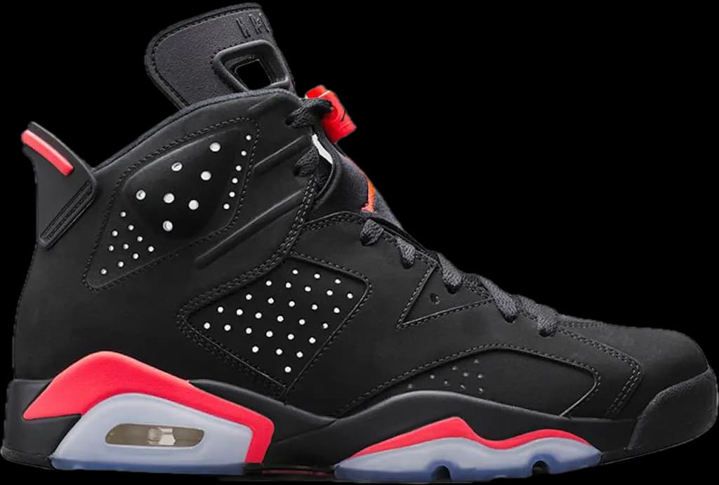 Giày Nike Air Jordan 6 Retro 'Infrared Black' 2014 384664-023 Giày Nike Air Jordan 6 Retro 'Infrared Black' 2014 384664-023