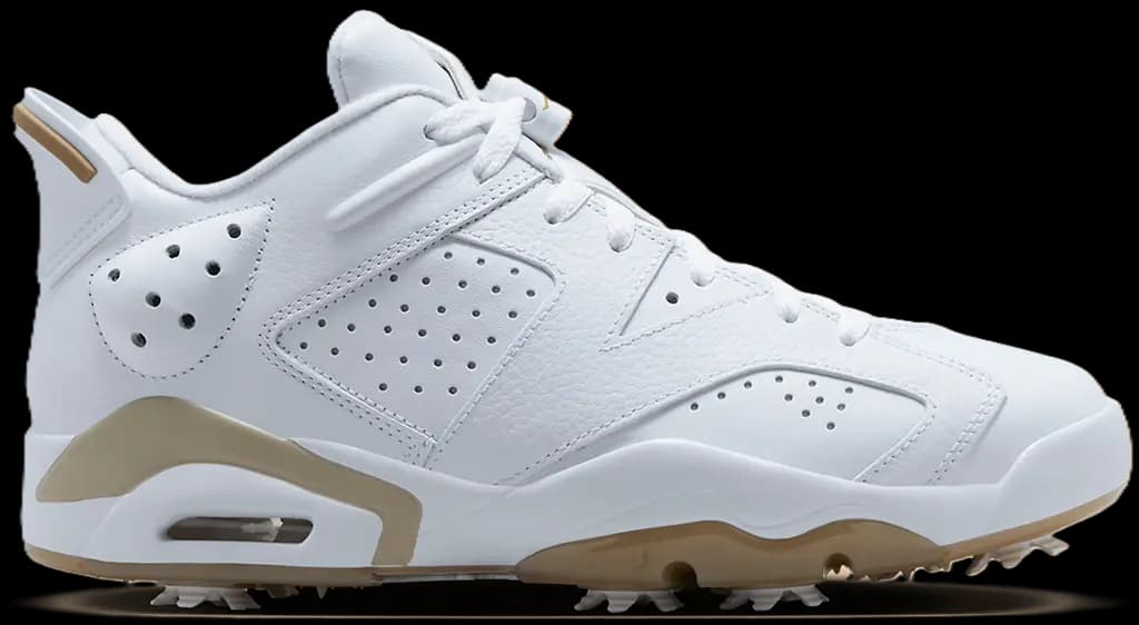 Giày Nike Air Jordan 6 Retro Low 'Golf White Khaki' DV1376-100 Giày Nike Air Jordan 6 Retro Low 'Golf White Khaki' DV1376-100