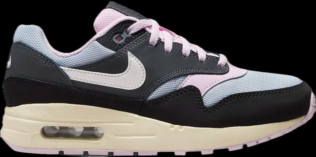 Giày Nike Air Max 1 GS 'Anthracite Pink Foam' DZ3307-004 Giày Nike Air Max 1 GS 'Anthracite Pink Foam' DZ3307-004