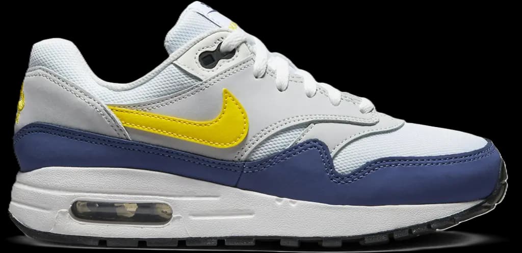 Giày Nike Air Max 1 GS 'Yellow Navy' DZ3307-107 Giày Nike Air Max 1 GS 'Yellow Navy' DZ3307-107