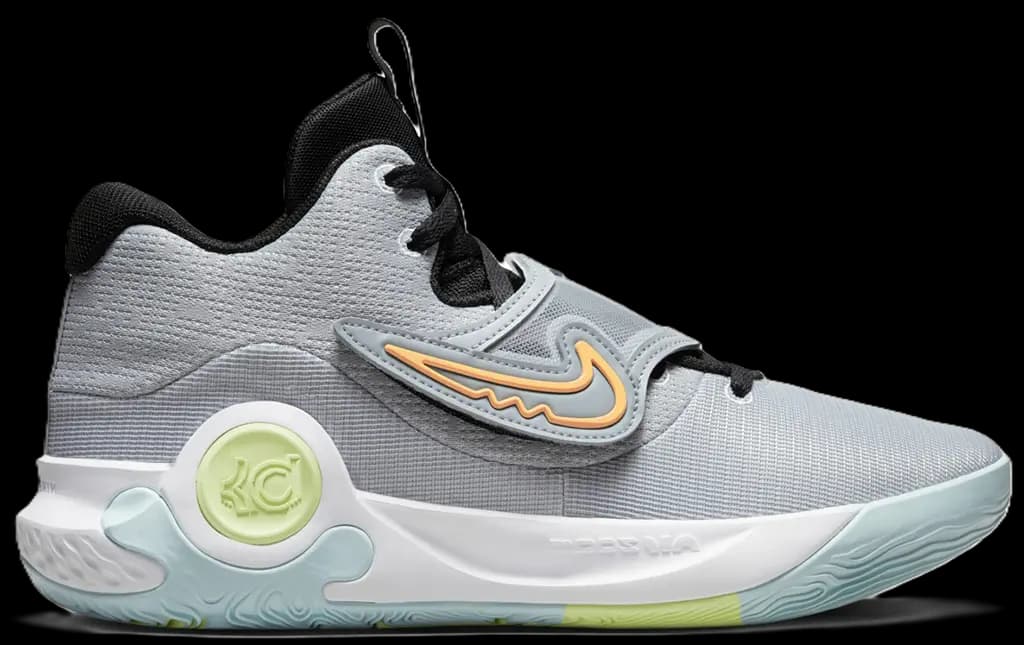 Giày Nike KD Trey 5 X 'Wolf Grey Volt Crimson' DD9538-009 Giày Nike KD Trey 5 X 'Wolf Grey Volt Crimson' DD9538-009